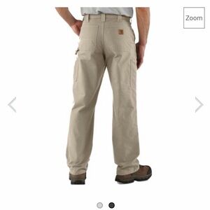 New men’s Carhartt cargo pants khaki loose fit 46x32